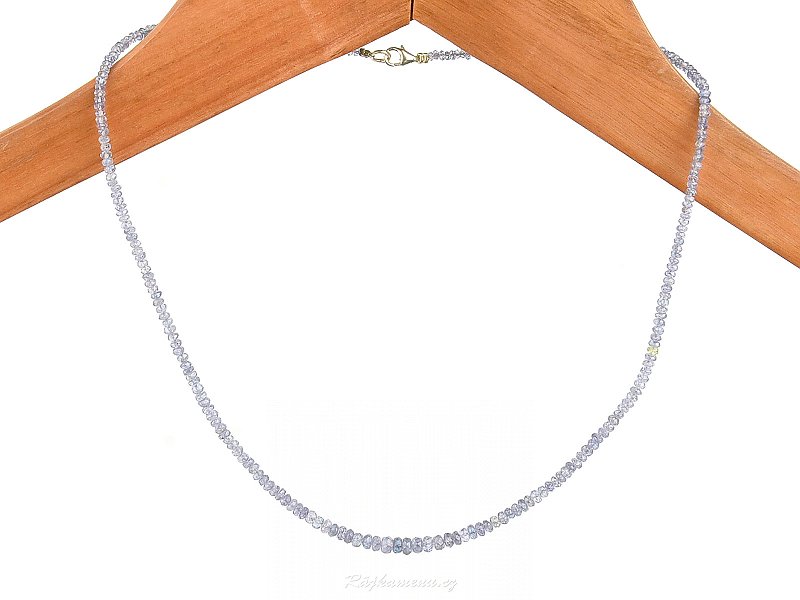 Exkluzivní safírový náhrdelník Ag 925/1000 6,8g
