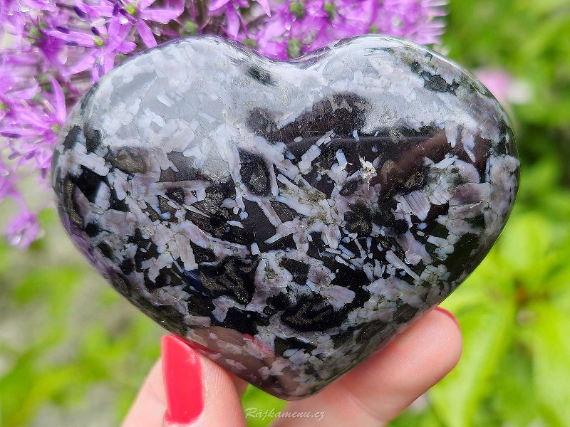 Srdce do ruky gabro (magmatit) 6,8cm