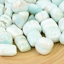 Modrý kalcit tromlovaný kámen