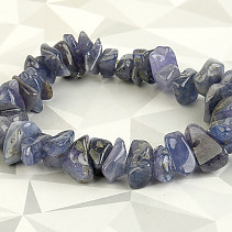 Tanzanite bracelet smooth stones larger