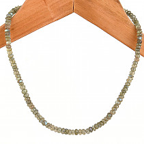 Labradorite necklace cut Ag 925/1000