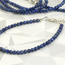 Fine silver bracelet with lapis lazuli Ag 925/1000
