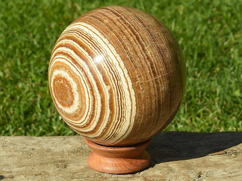 Aragonit koule na stojánku (11cm)