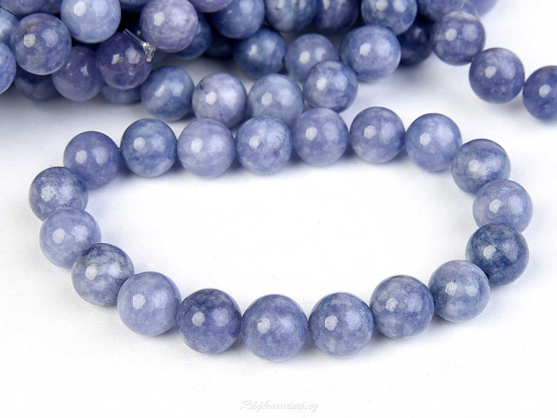 Lavender bracelet quartz ball 10mm