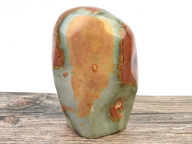 Jasper variegated smooth decorative stone 807g