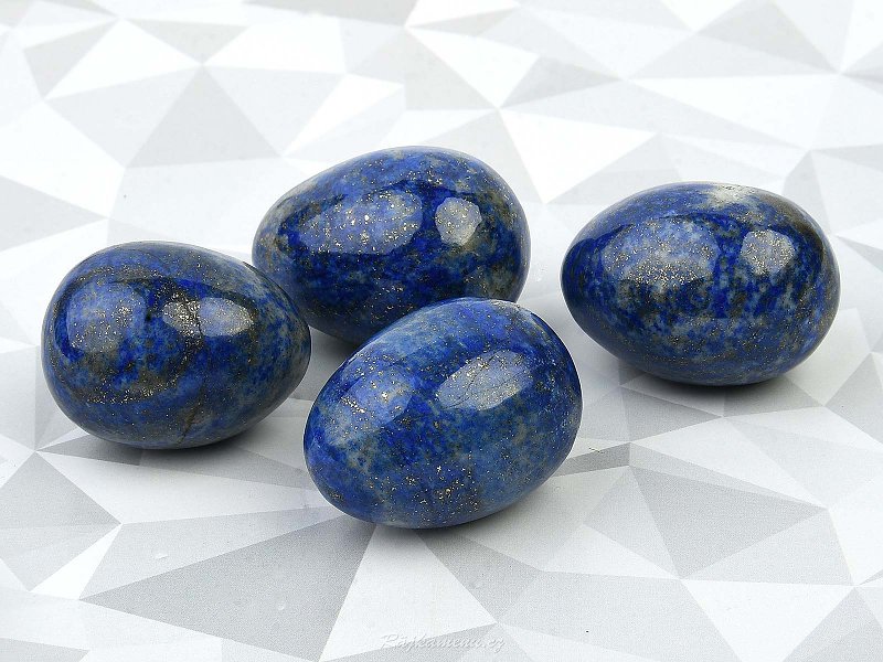 Leštěné vejce lapis lazuli