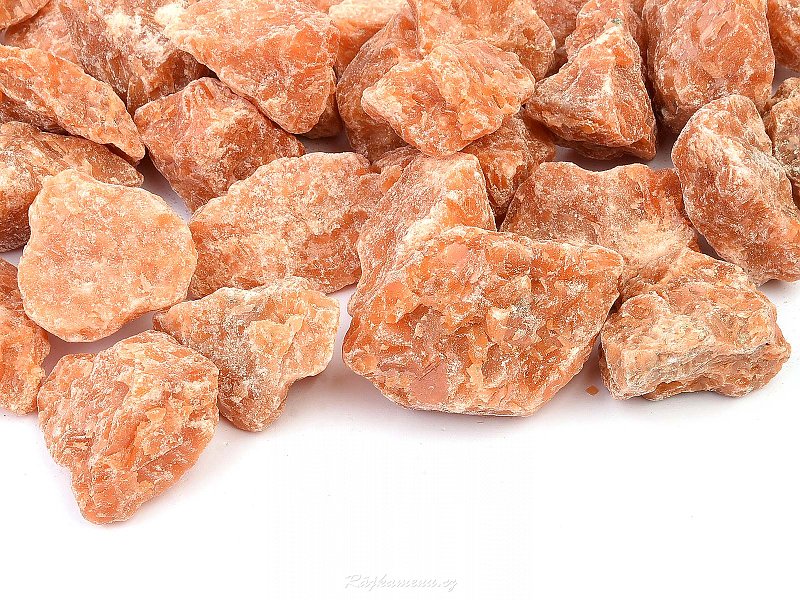 Přírodní kalcit oranžový