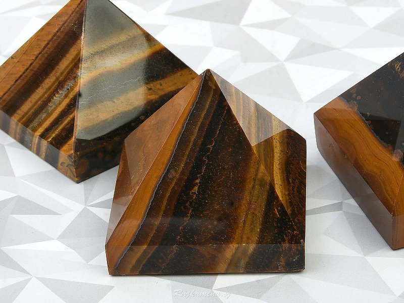 Pyramid from the tiger's eye