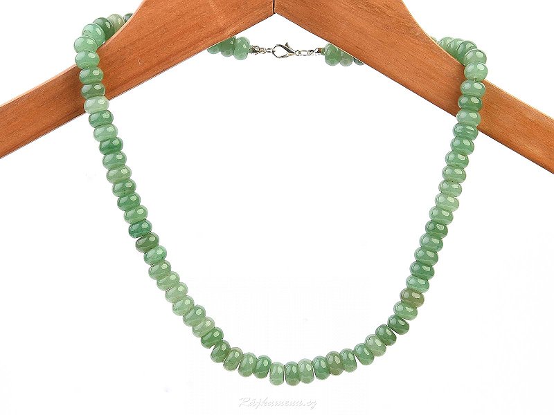 Aventurine necklace 50cm jewelery clasp