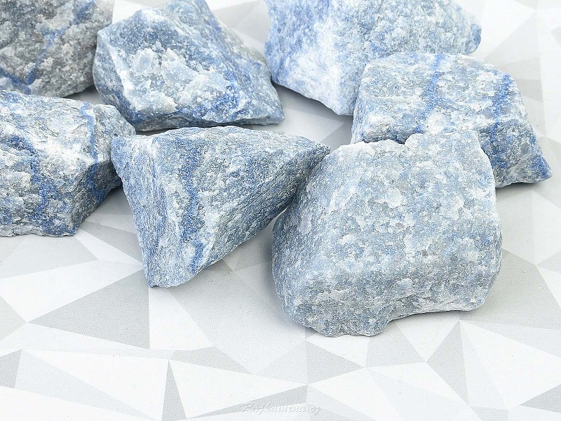 Sodalit kalcit modrý přírodní kámen