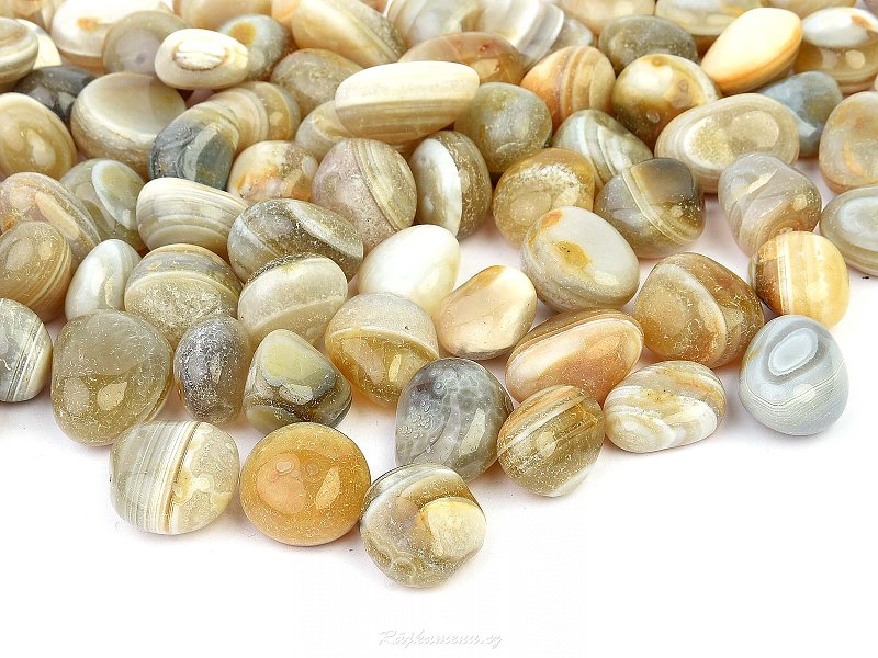 Smooth gray agate 15-30mm