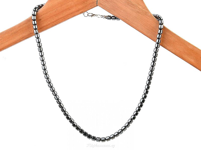 Hematite necklace 48cm pieces 5mm