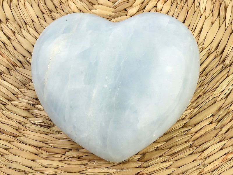 Blue heart calcite (379g)