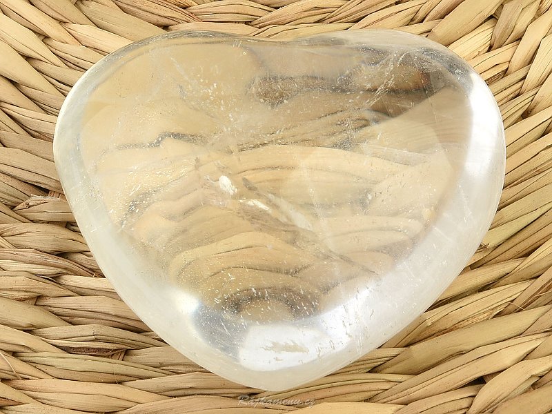 Výběrové srdce z křišťálu (137g)