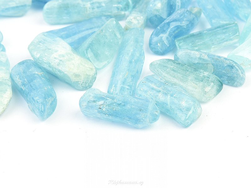 Smooth aquamarine from Russia about 2 cm