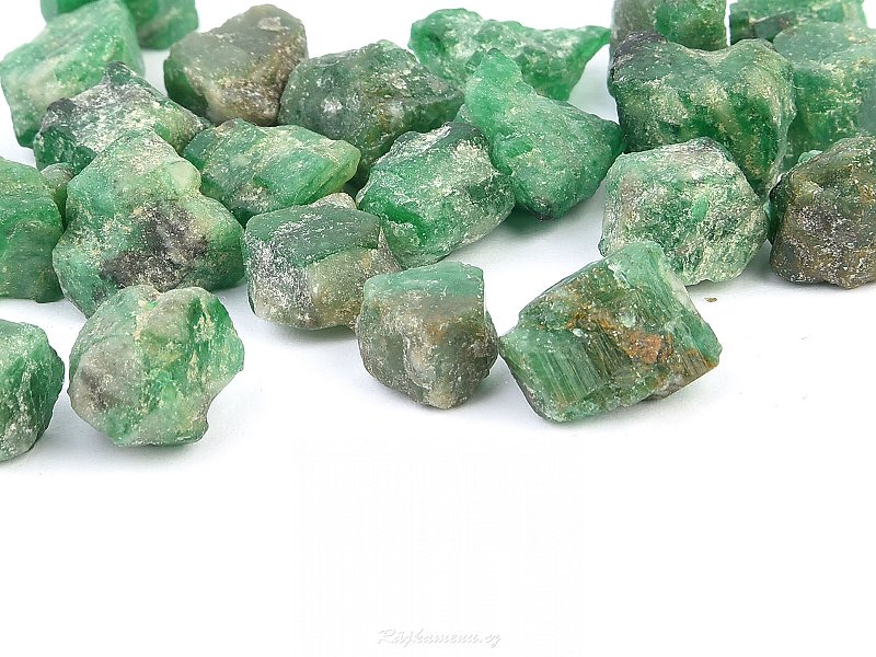 Emerald natural crystal (Pakistan) about 1cm