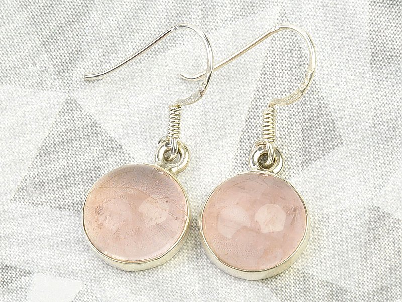 Dangling earrings with rosemary Ag 925/1000
