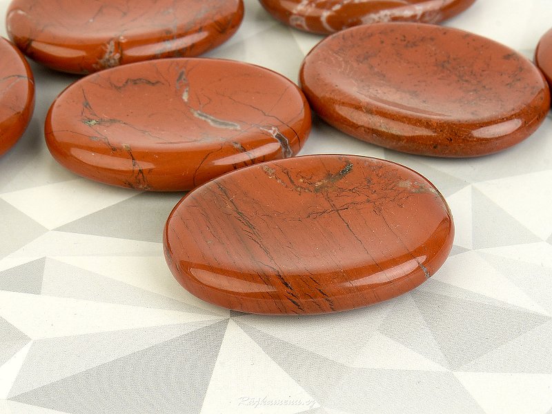 Red jasper massage stone
