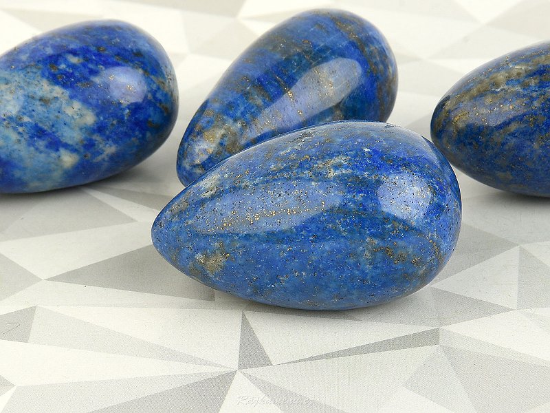 Egg made of lapis lazuli stone 4.5 - 5 cm