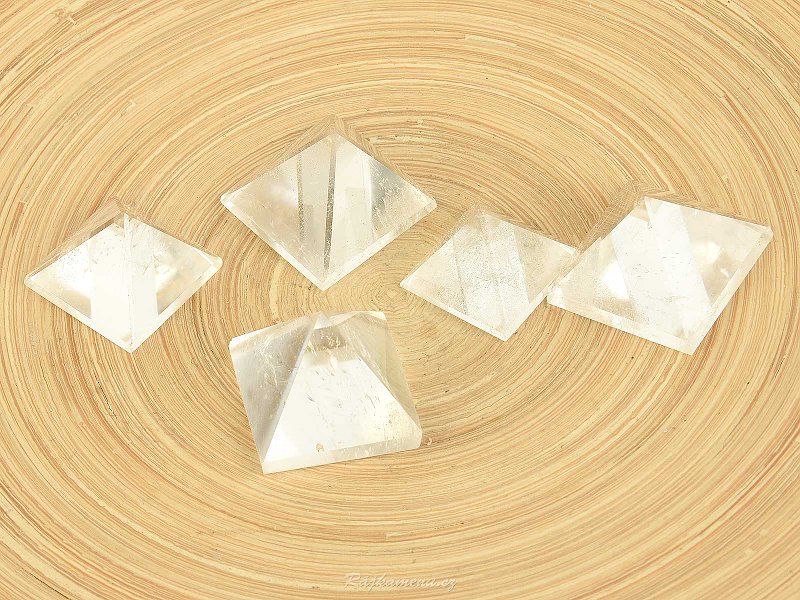 Smaller crystal pyramid