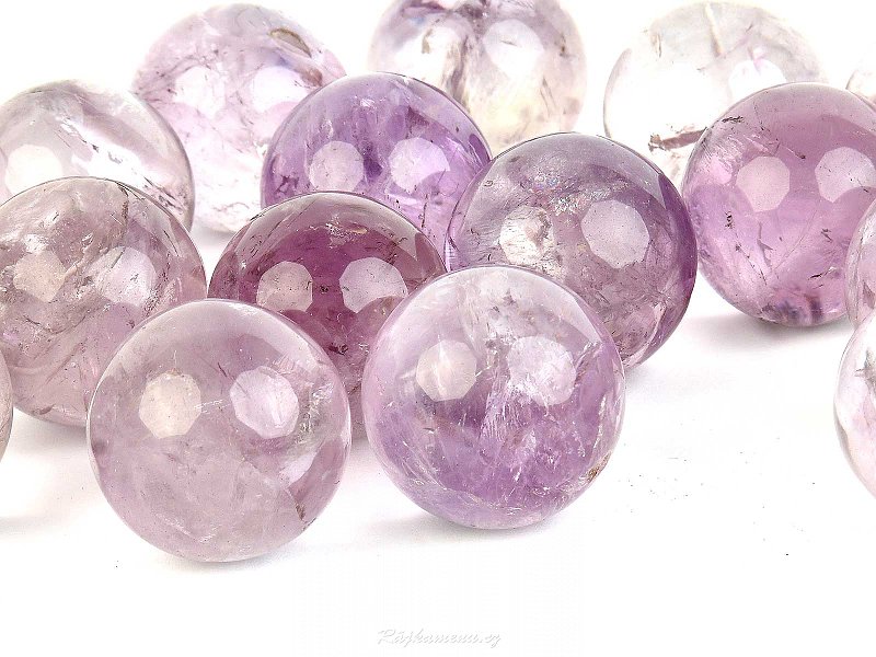 Extra quality amethyst ball approx. 2.5 cm