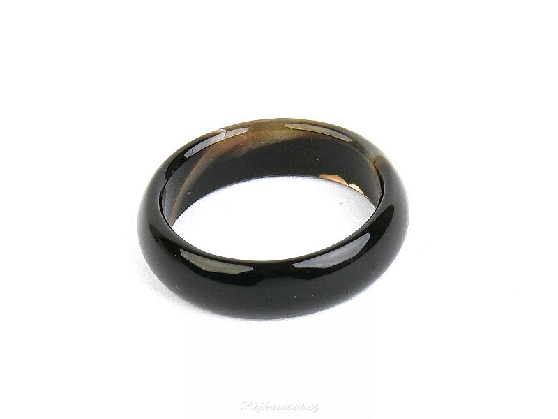 Sardonyx agate ring 5mm