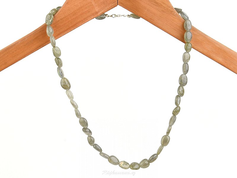 Labradorite necklace pebbles Ag 925/1000