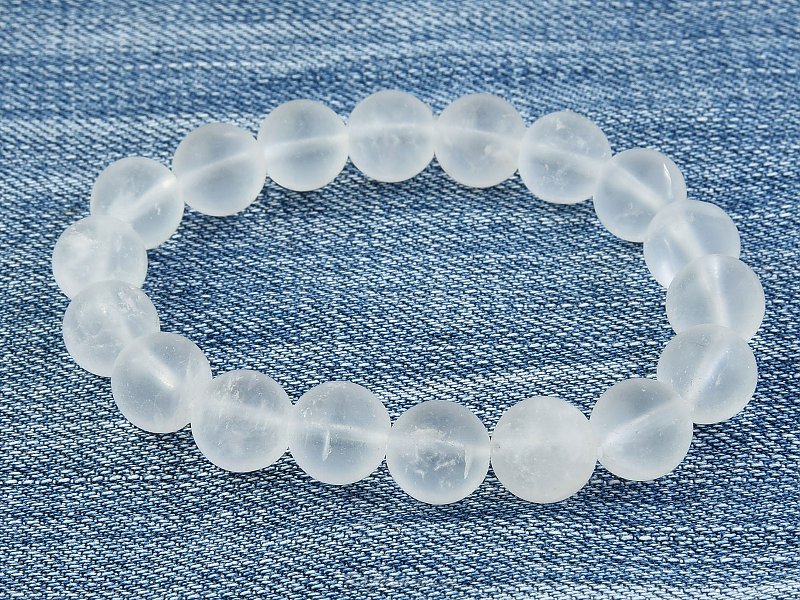 Crystal beads bracelet medium velvet.