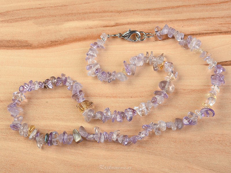 Ametrine Necklace of different shapes