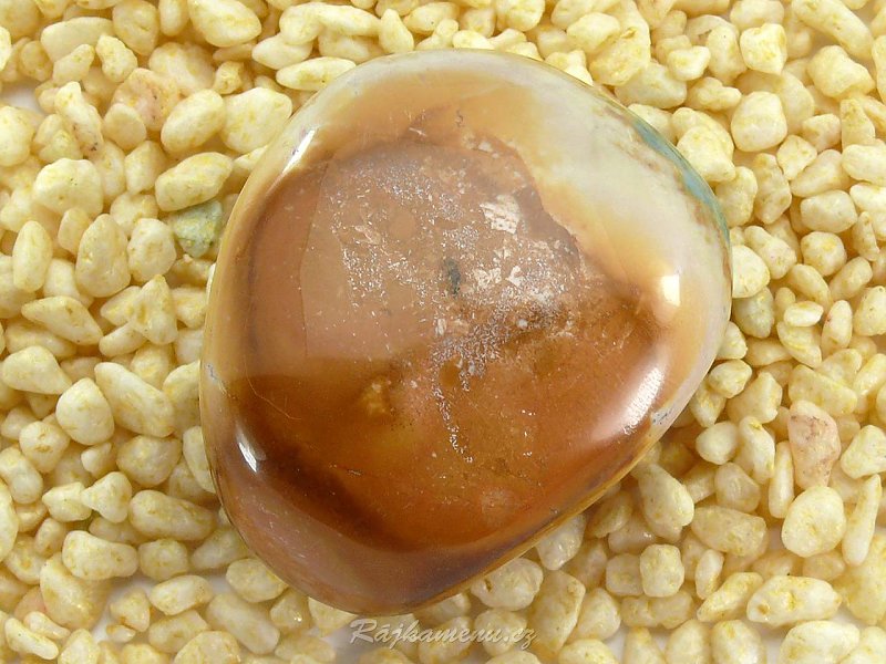 Jasper stone colored large 6.1 cm