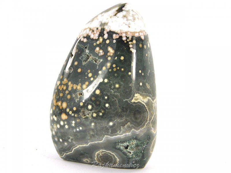 Oceánový jaspis kámen freeform (123mm)