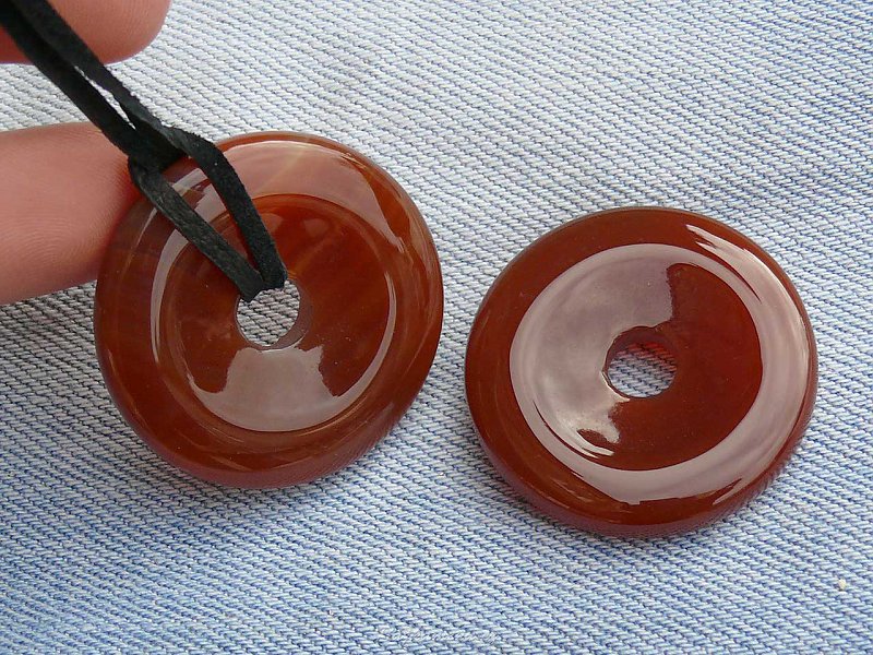 Donut 3 cm of carnelian