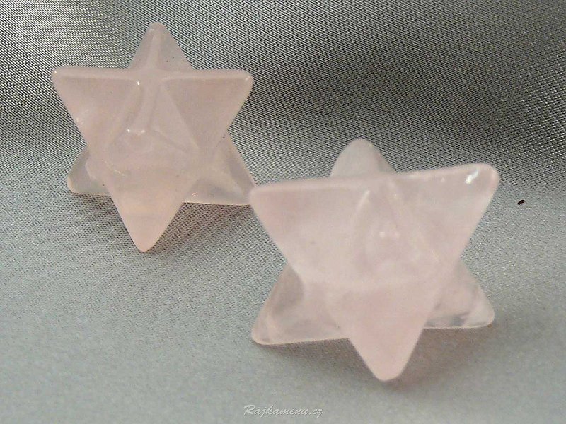 Merkaba of rose quartz