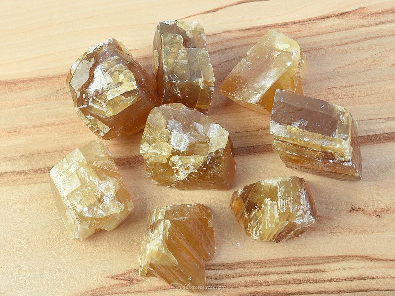 Calcite raw honey