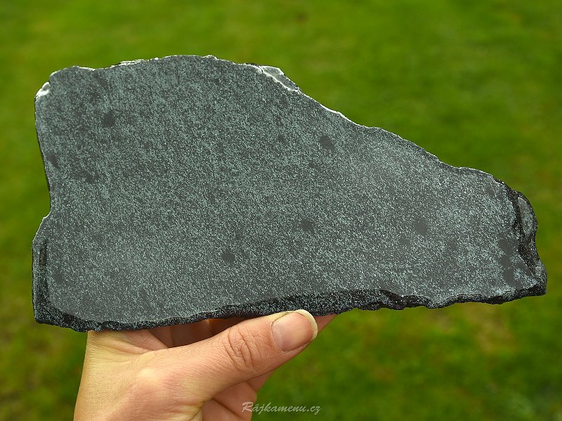 Polished slice of specularite from USA 545g
