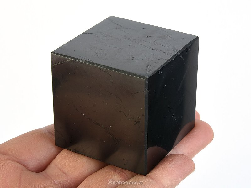Cube polished 40mm shungite (Russia)
