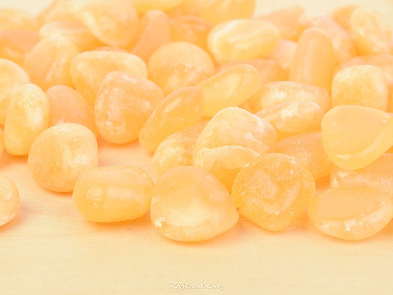 Stone yellow calcite about 2cm