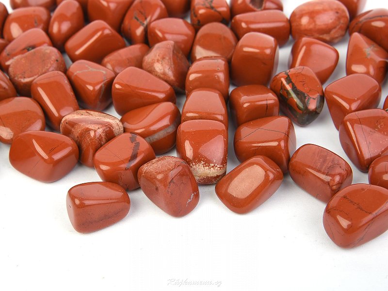 Kámen jaspis červený 1,5-2cm