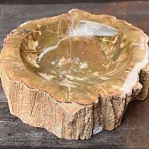 Dekorační miska zkamenělé dřevo 1020g