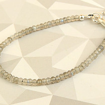 Cut labradorite bracelet Ag 925/1000