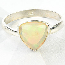 Prsten drahý opál Etiopie Ag 925/1000 2,7g vel.60