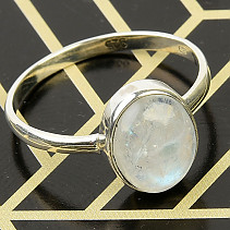 Ring with moonstone Ag 925/1000