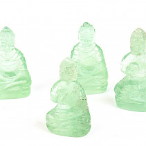 Buddha made of green fluorite stone 40mm