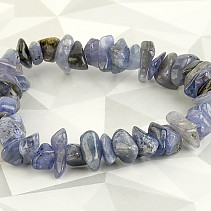 Smooth tanzanite stone bracelet (32g)