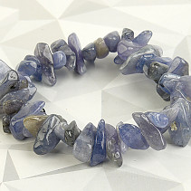 Tanzanite bracelet smooth stones 38g