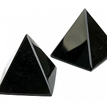 Pyramida z černého obsidiánu střední 5cm