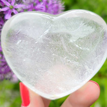 Crystal stone heart 6.2g