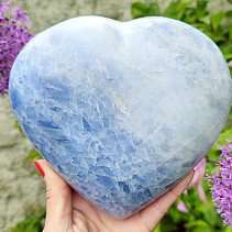 Large calcite heart 2135 grams