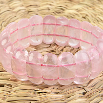 Bracelet with rose quartz more