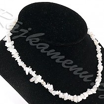 Moonstone necklace of shorter